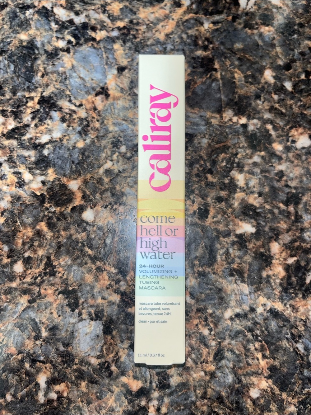 Caliray Come Hell or High Water Mascara — Pink and Gold Packaging